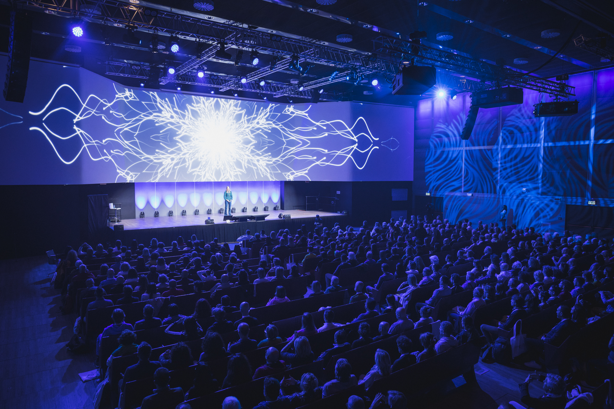 sala concordia con schermo